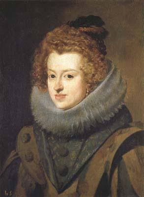 Diego Velazquez Portrait de I;infante dona Maria,reine de Hongrie (df02) France oil painting art